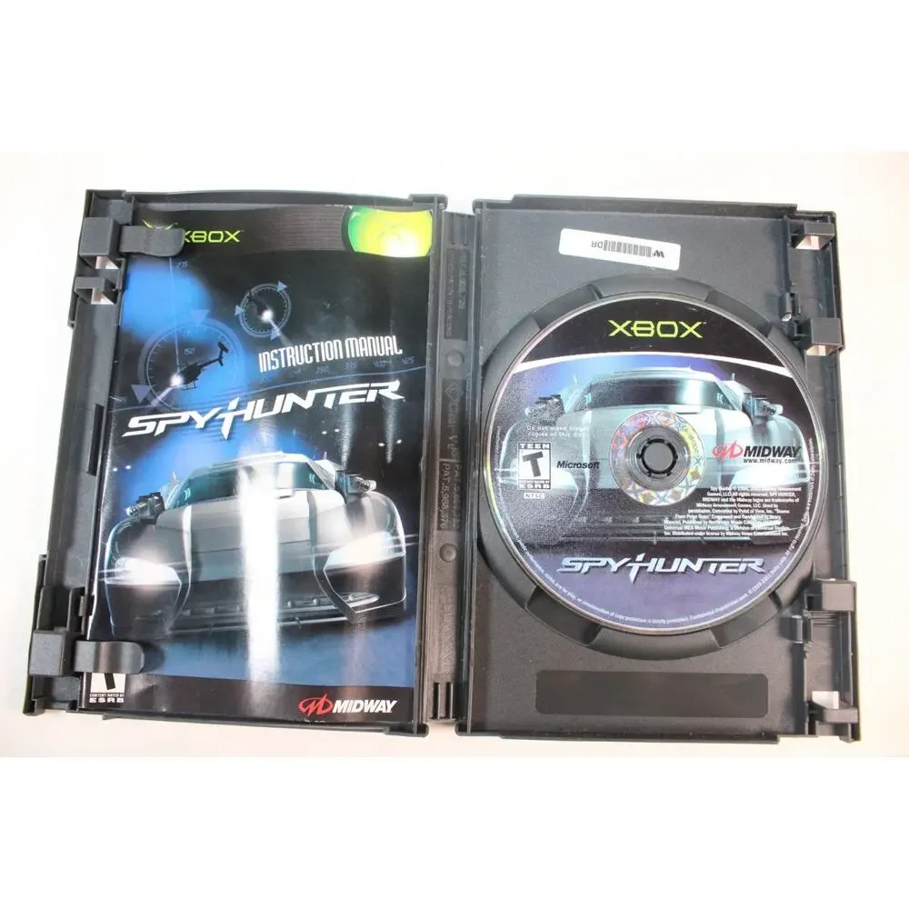 SpyHunter (Microsoft Xbox, 2002) Authentic, game, manual, box, tested